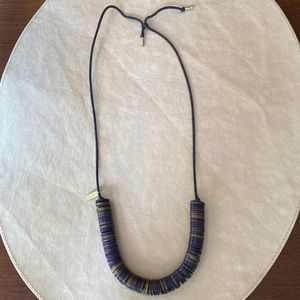 Adjustable Madewell coin necklace